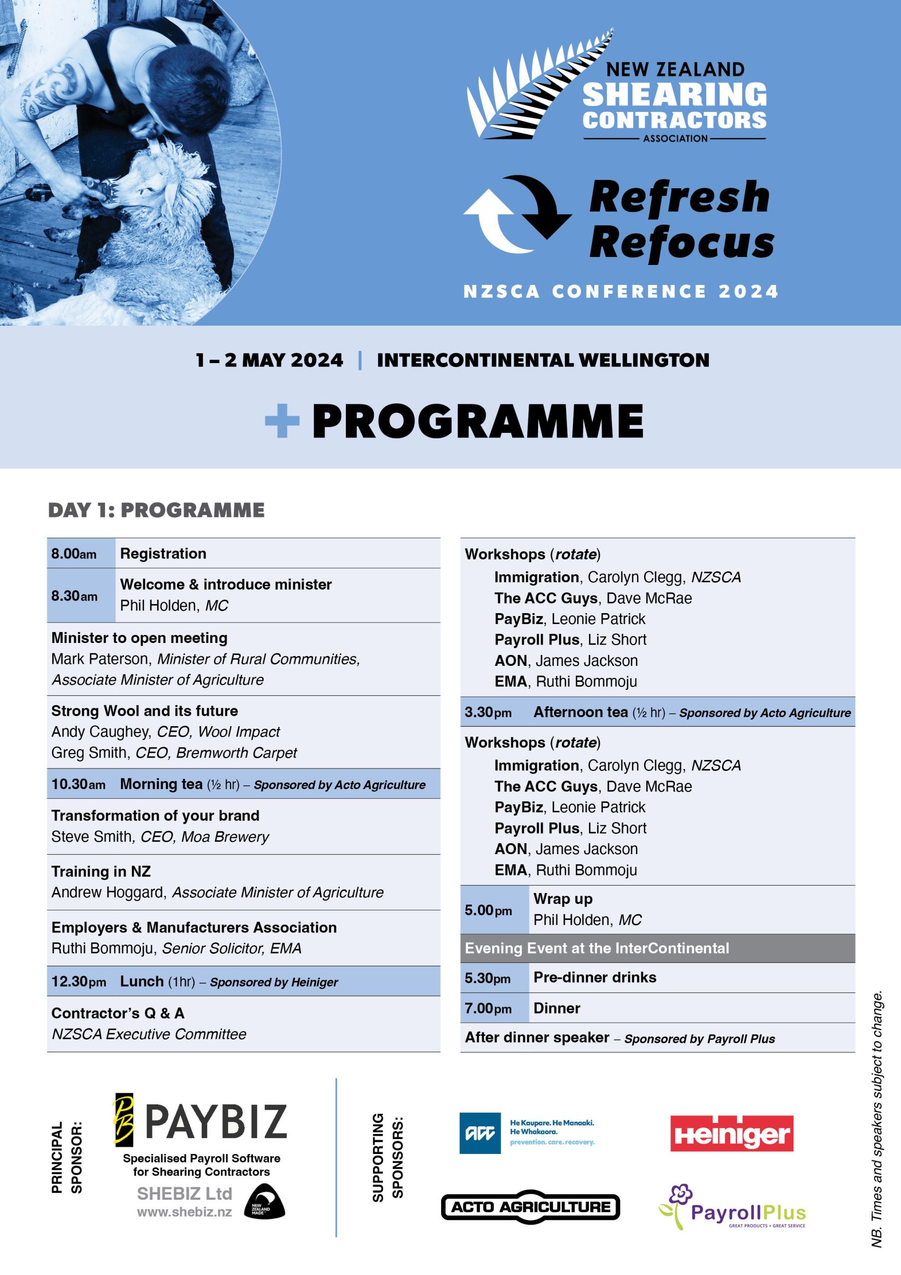 NZ Shearing Conf Prog 10 April 2024 Page 1